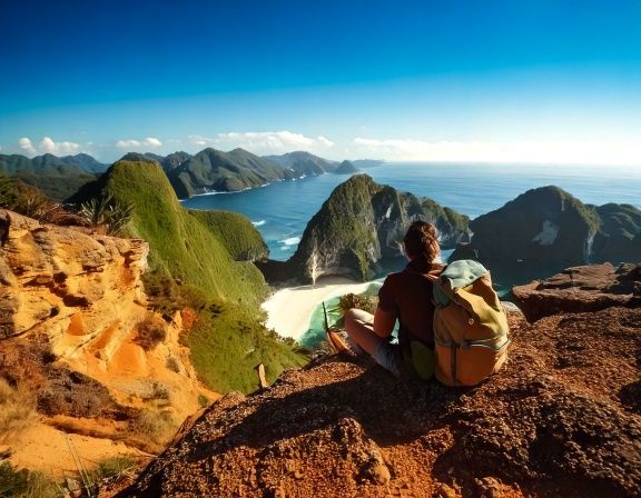 Pacific coastline at the climate frontier